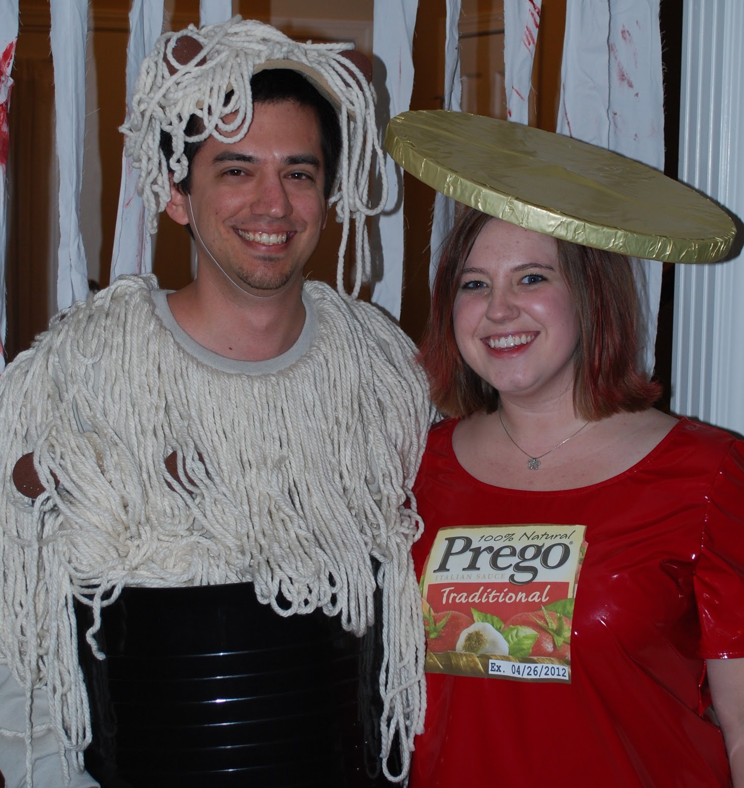 Being Prego simply suggests this fun costume.