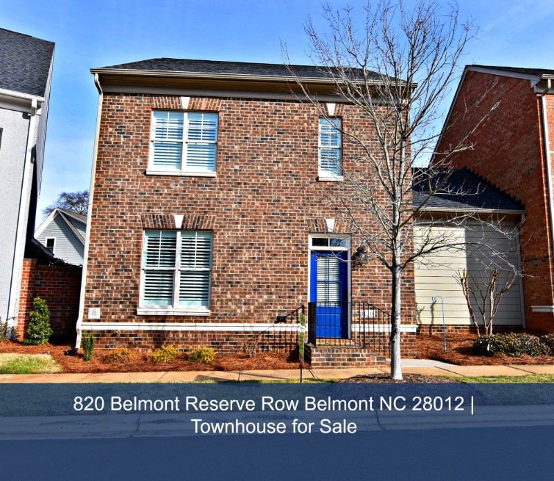 Showcase Realty, LLC OFF THE MARKET! 820 Belmont Reserve Row Belmont