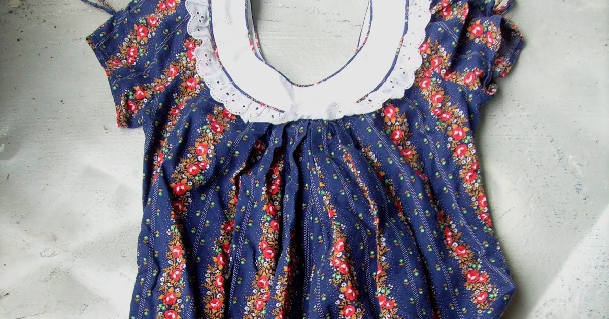Mumu dress--How to take apart and reuse a garment tutorial! / Create ...