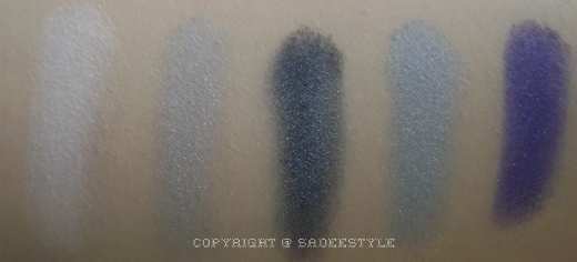 BeautyUK Eye Shadow Palette No 5 Twilight Review Swatches