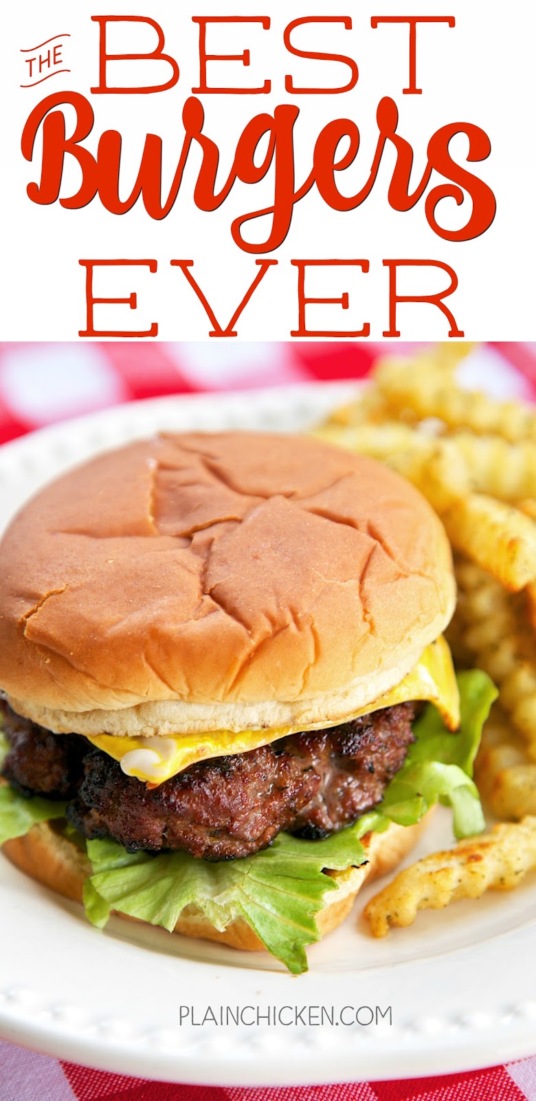Best Burgers EVER! | Plain Chicken
