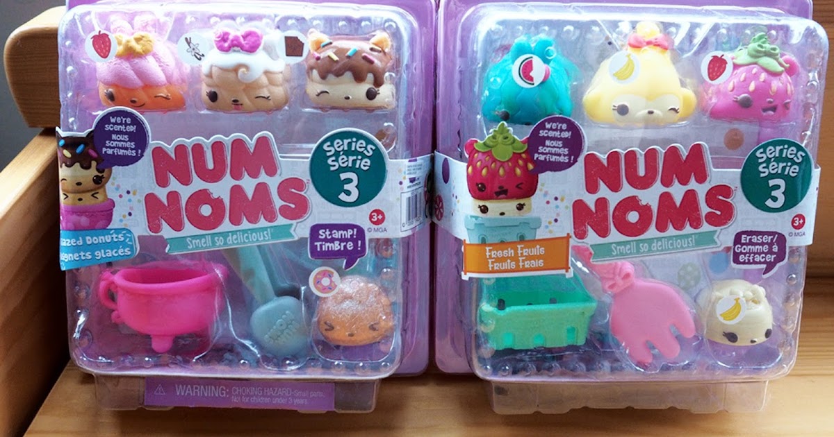  Num Noms Starter Pack Series 3 Fresh Fruits Toy : Toys & Games