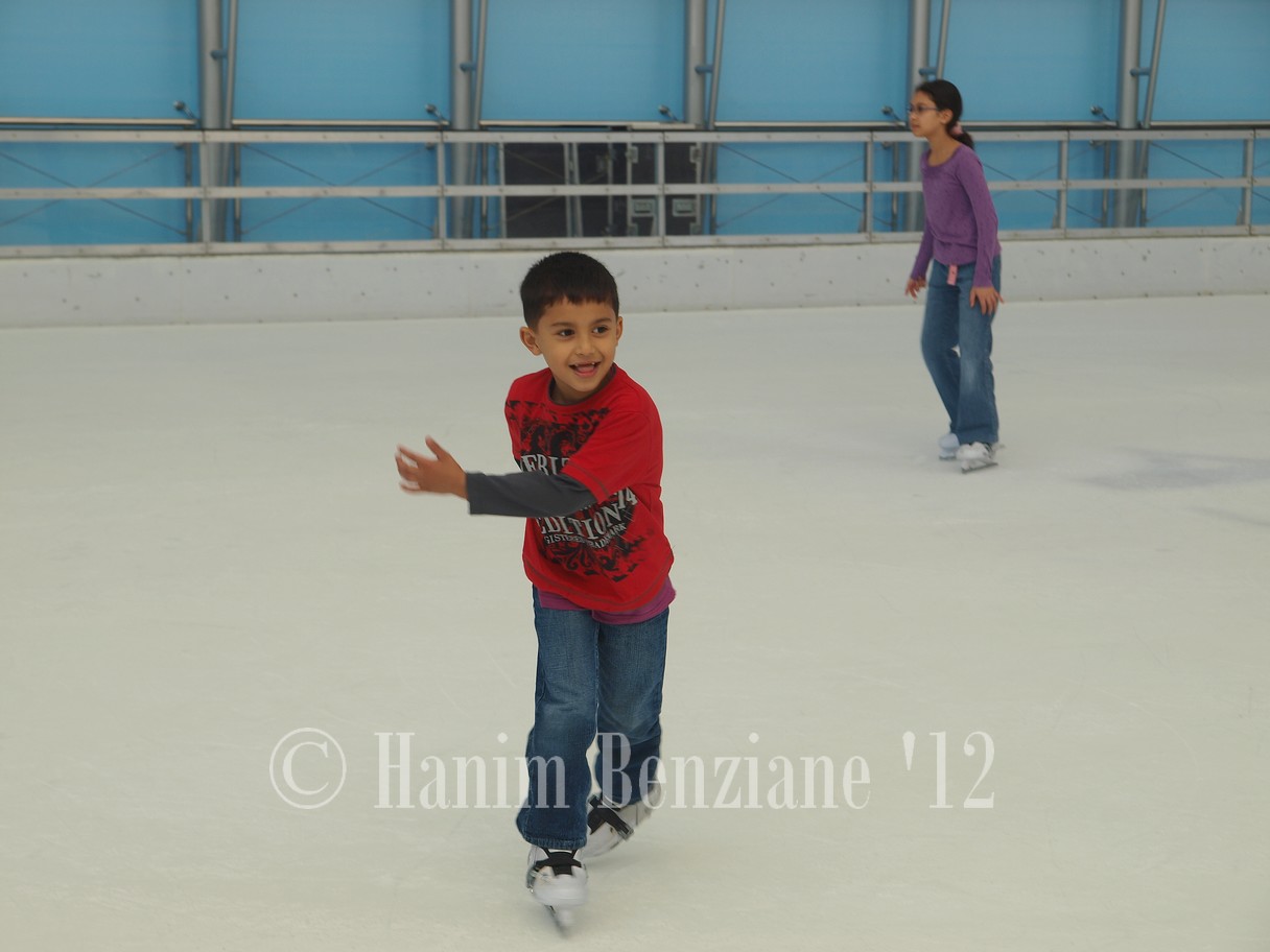 Ice Skating Session in Abu Dhabi