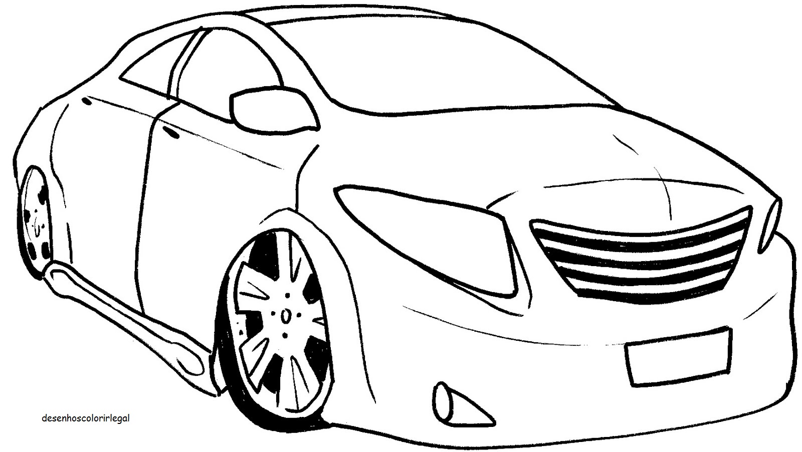 carros para colorir e pintar  Carros para colorir, Carros rebaixados  desenho, Desenhos de carros