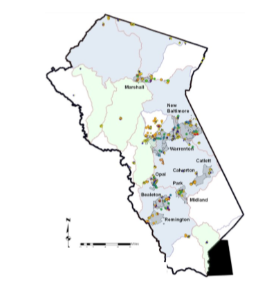Fauquier County Gis Map Green Risks: Fauquier County Water Issues