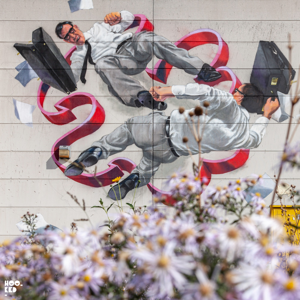 Impressive 3D Street Art Murals in Antwerp