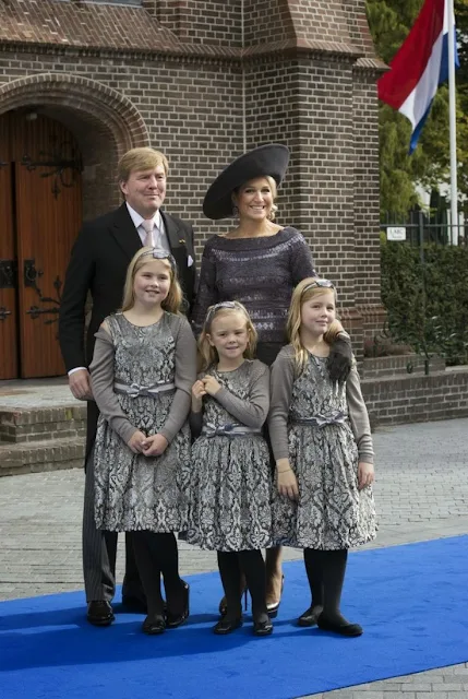 Queen Máxima, Princess Catharina-Amalia, Princess Alexia, Princess Ariane