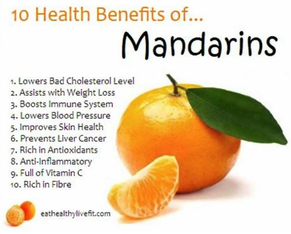 Healthy Living Thoughts from Debbie and Ernie Health Benefits of Mandarins
