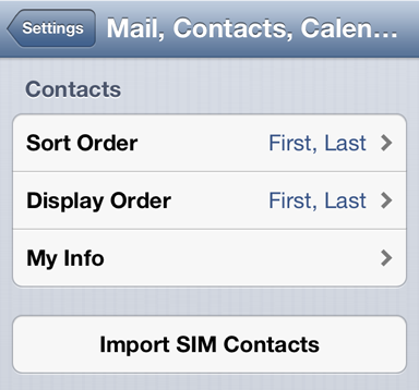 Iphone Contacts Last Name First | Iphone 4 8gb