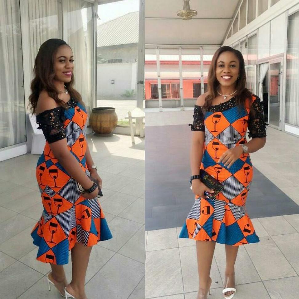 ladies short gown styles