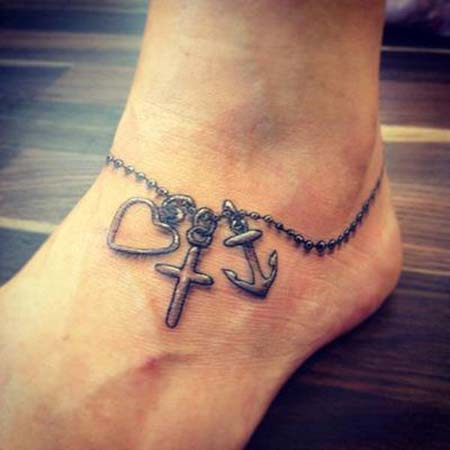 Tatuagens de âncoras para as mulheres Tatuagens de âncoras para as mulheres