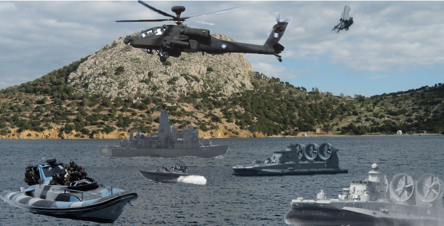 ΕΚΤΑΚΤΟ: Τεράστια επιχείρηση με 20 Πολεμικά σκάφη…Ανακατάληψη βραχονησίδας απο την Δύναμη «Δ» 