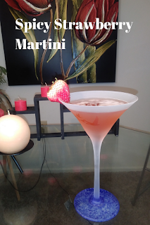 Spicy Strawberry Martini