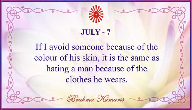 July 7 Thought For The Day July 7