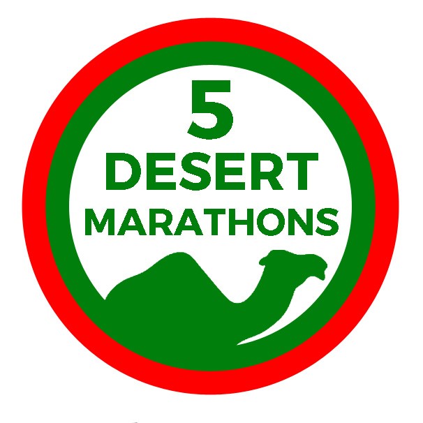 5 DESERT MARATHONS