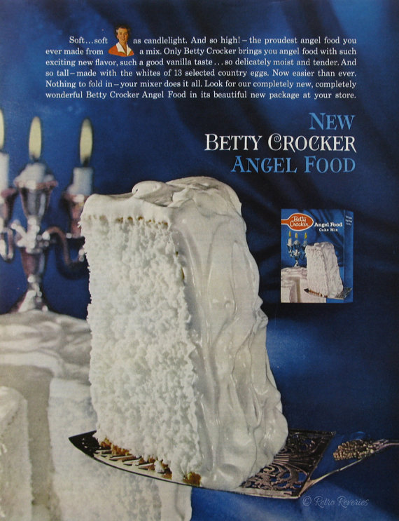 Dying for Chocolate WHITE CHOCOLATE ANGEL FOOD CAKE National Angel