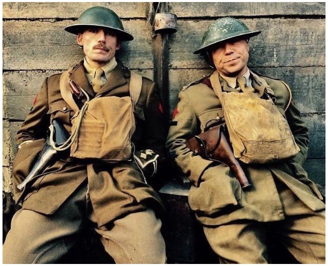 HOLLYWOOD SPY 'JOURNEY'S END' WW1 POSTER WITH SAM CLAFLIN, PAUL