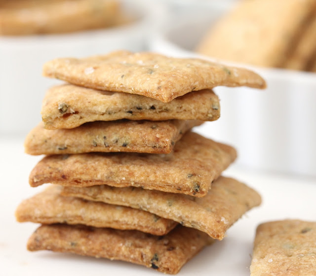 Sourdough Crackers | The Leftover Sourdough Starter Dilemma from Karen's Kitchen Stories