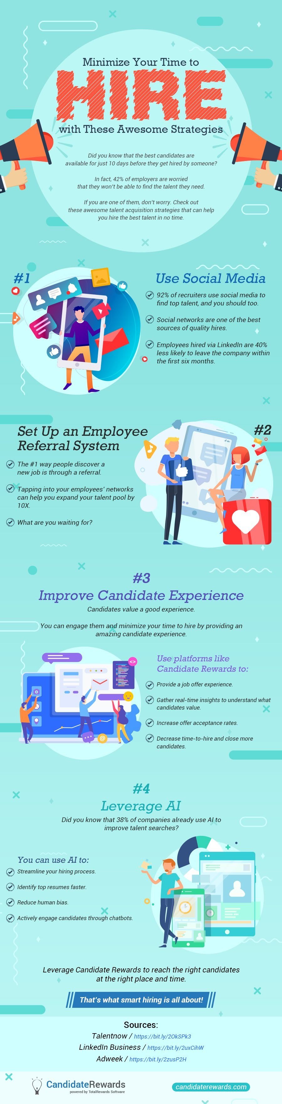 Minimize Your Time to Hire With These Awesome Strategies #Infographic #Career #Job Minimize Your Time to Hire With These Awesome Strategies