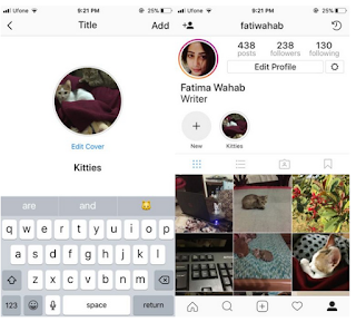 Cara membuat highlights di instagram untuk membuat sorotan cerita di Instagram 
