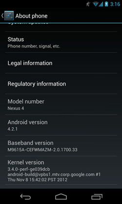 ANDROID 4.2