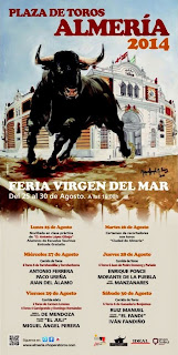 Almería - Cartel de Feria Taurina 2014 
