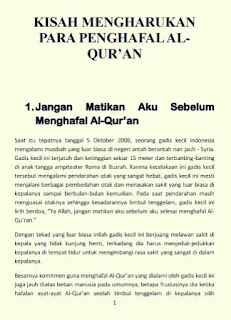 Download Kisah Inspiratif Penghafal Al Quran PDF