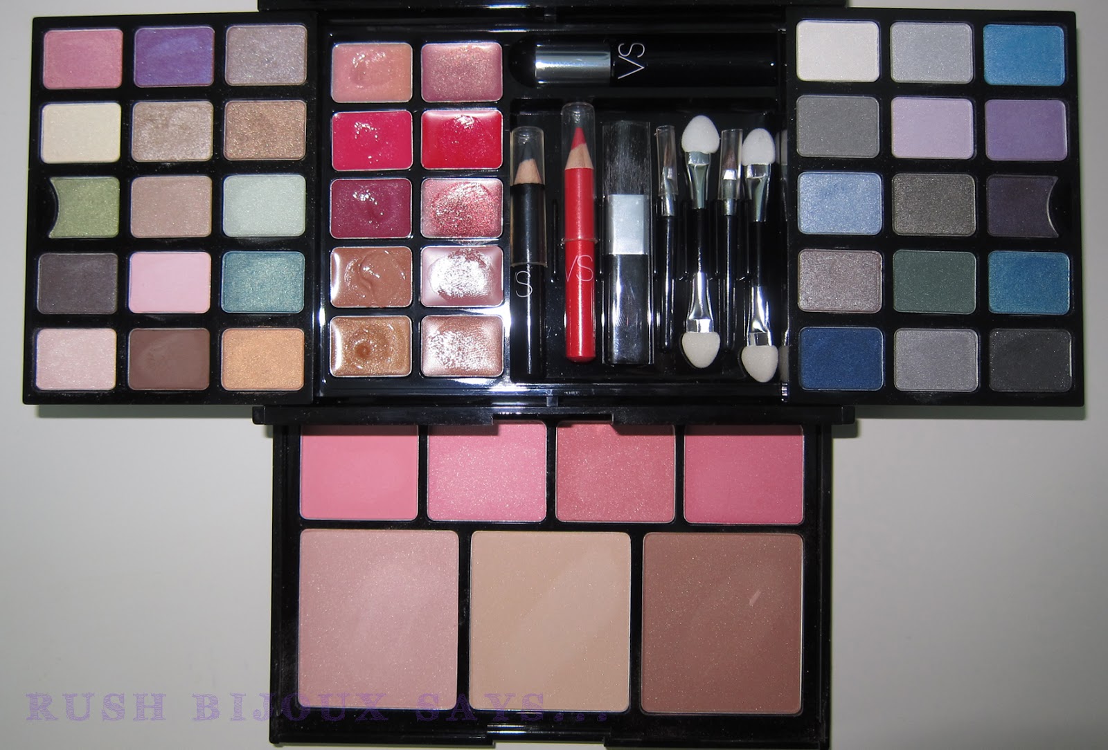 Rush Bijoux Says... Victoria's Secret Ultimate Makeup Kit Swatch & Review