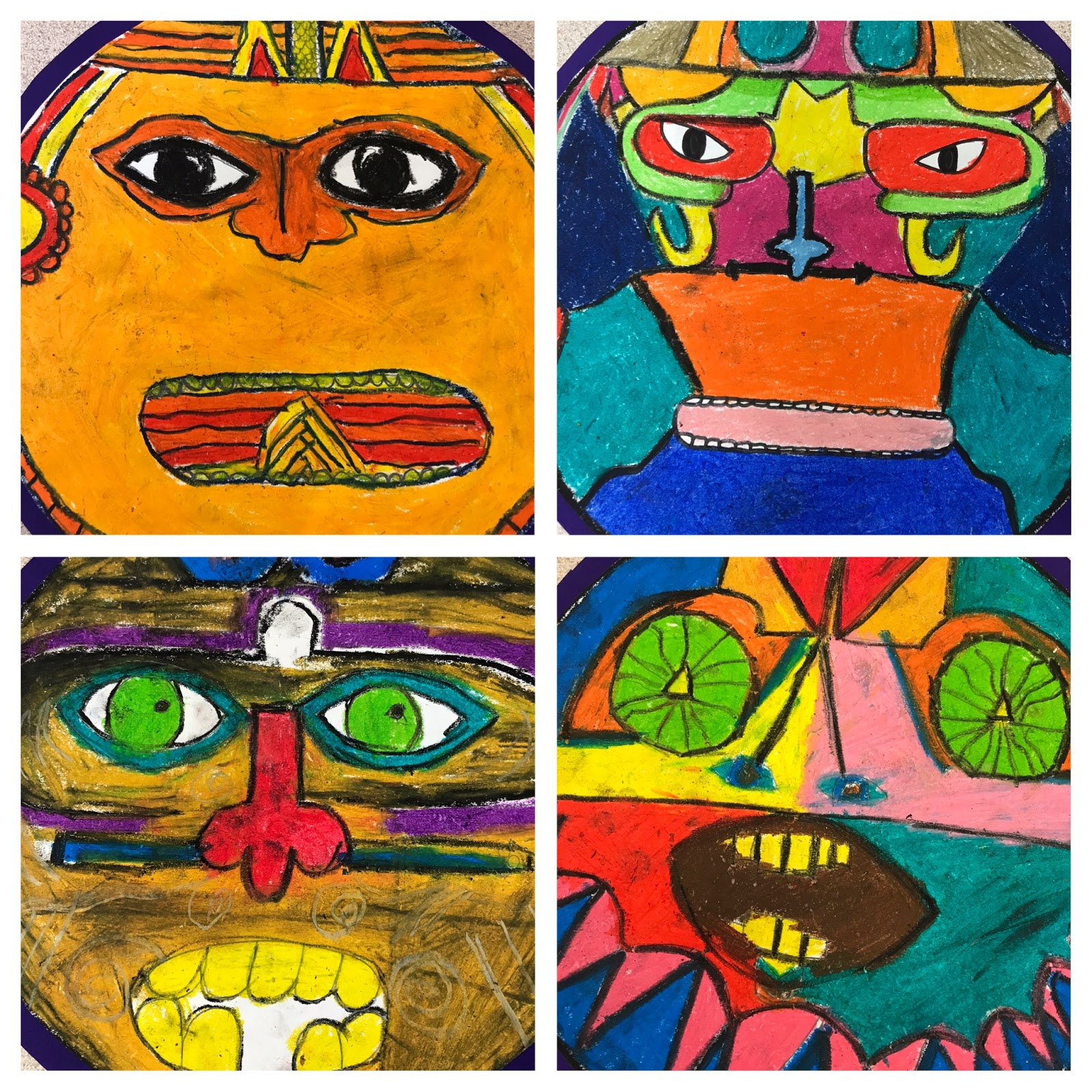 Mayan Masks For Kids