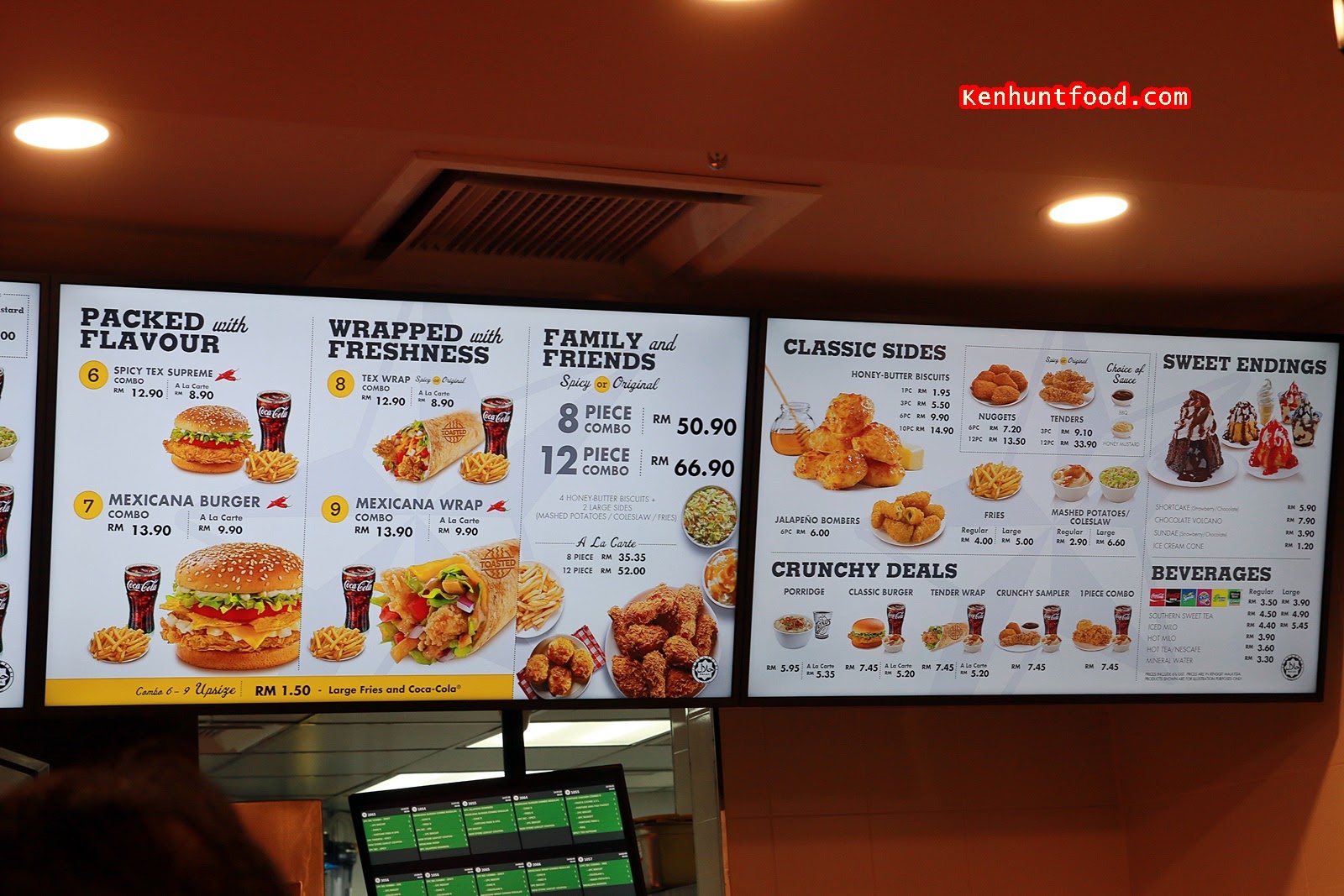 Ken Hunts Food Texas Chicken Opens in Penang 1st Avenue Mall