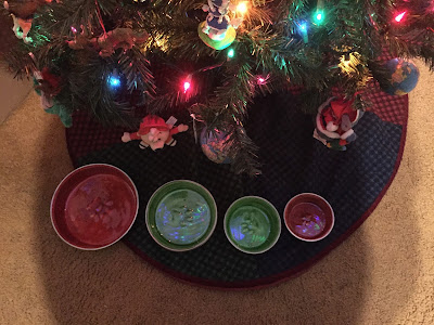 The bowls come in four sizes -- extra small, small, medium and large.