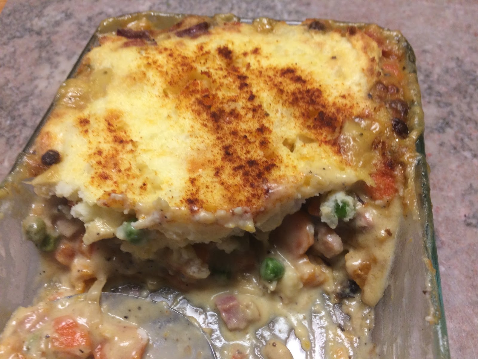 Cooking with Barry & Meta Ham & Mashed Potato Pot Pie