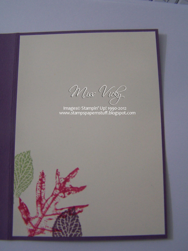 Stampin' Up!® Distressing....