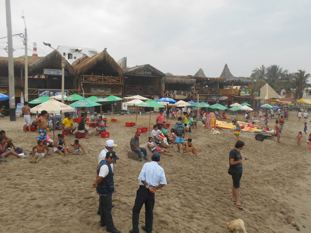 Mancora beach in Peru