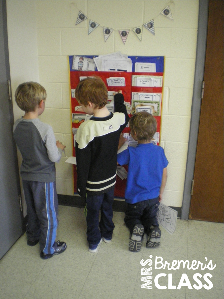 Mrs. Bremer's Class Kindergarten Writing Center Activities and Ideas