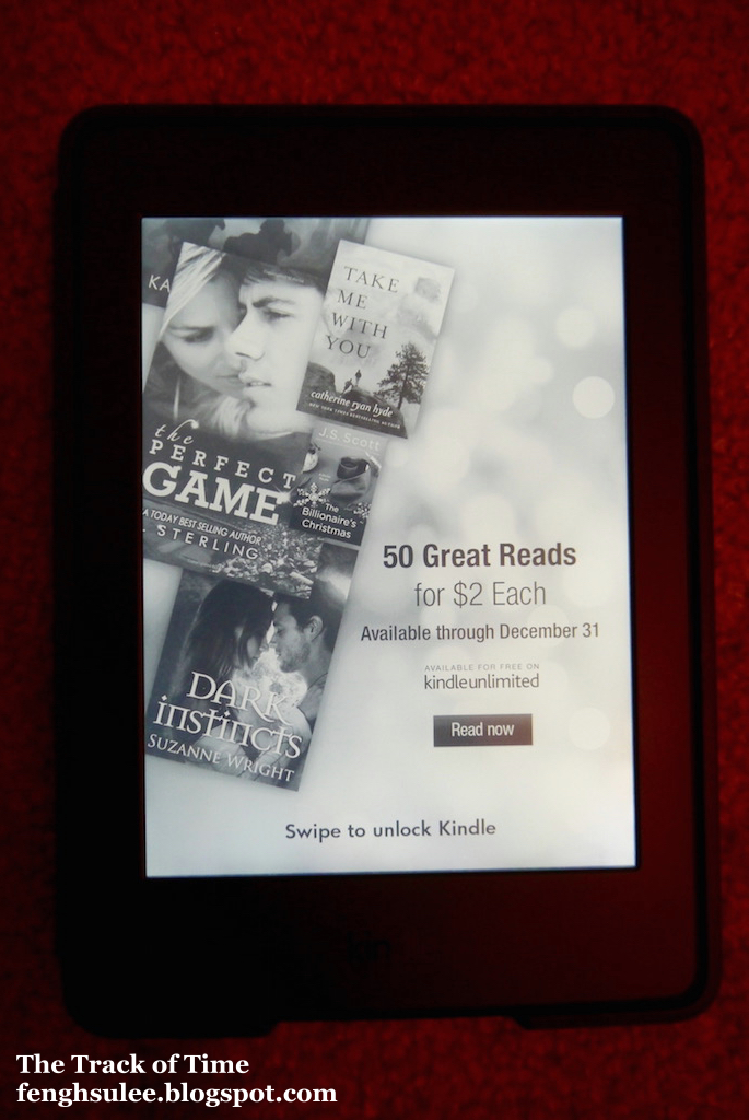 Amazon Kindle Paperwhite 3 The Track of Time
