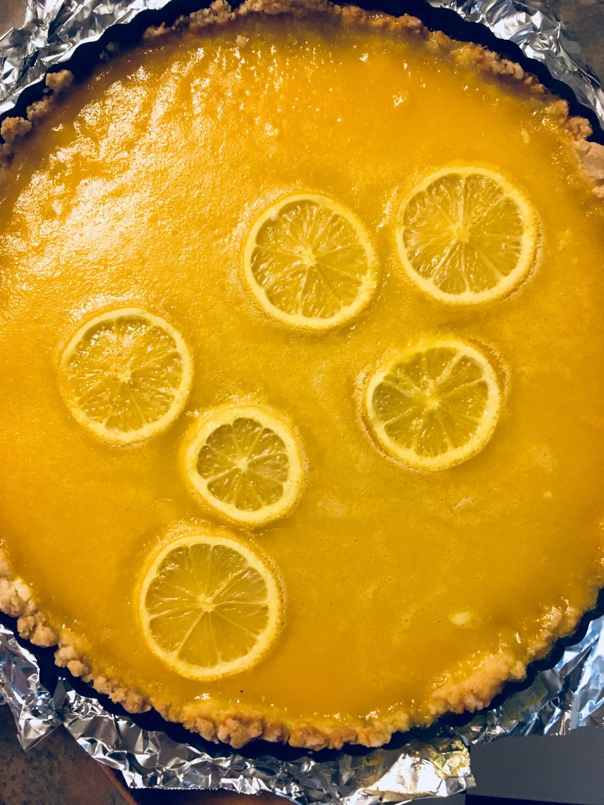 Little Wren Kitchen Lemon Ginger Tart