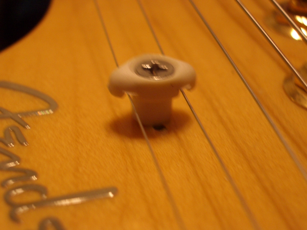 Guitar Snob Graph Tech's Tusq String tree work great!