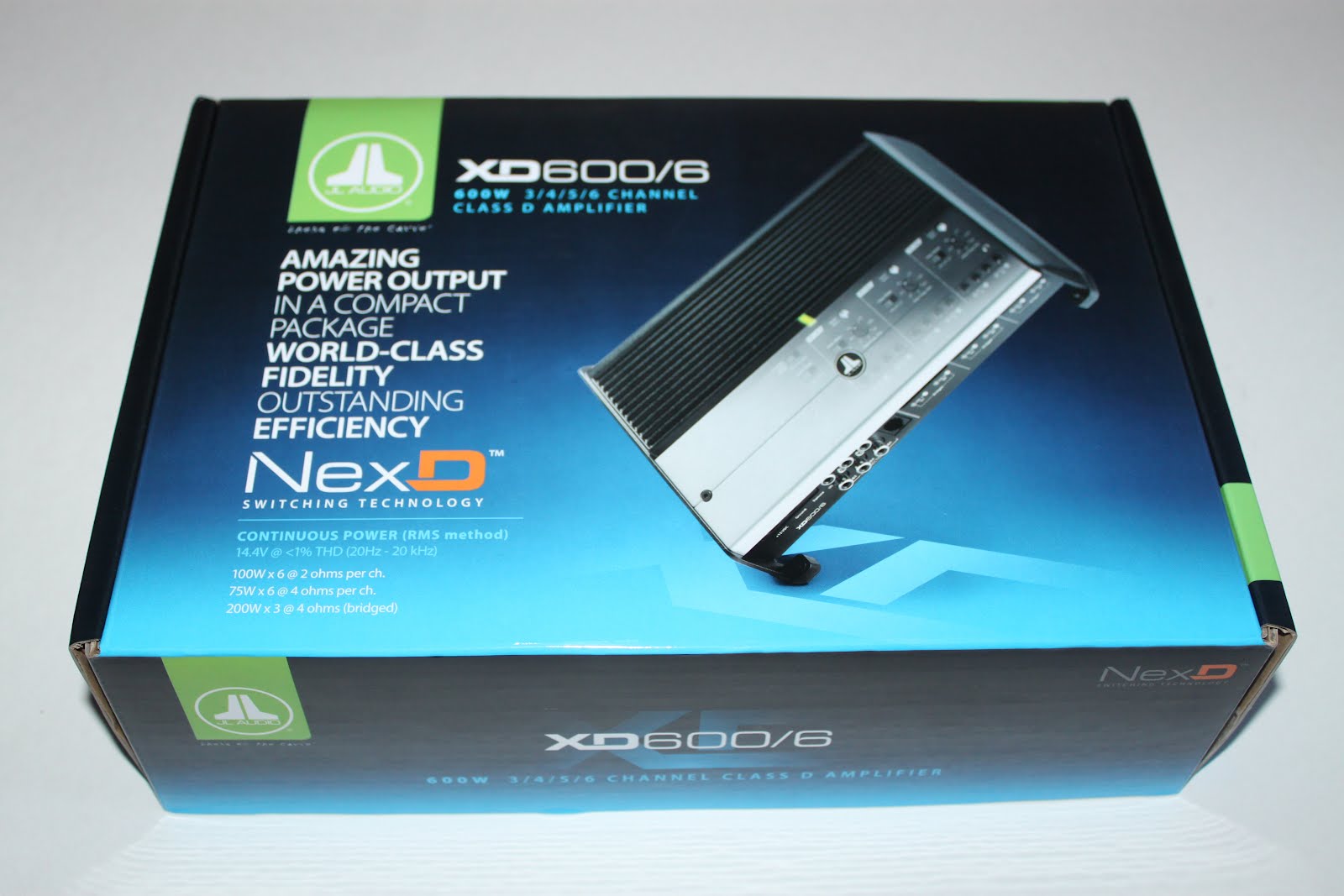 JL Audio NexD XD600/6 6 Channel 