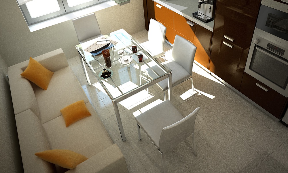 Диваны : Диван на кухне - стильный и удобный интерьер (32 фото)