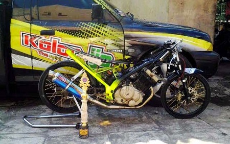 Gambar satria Fu terbaru 2018 motor drag satria fu