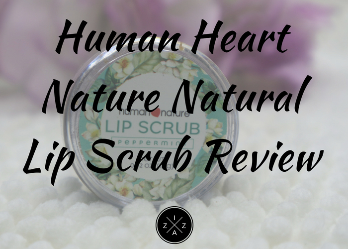 Human Heart Nature Natural Lip Scrub in Peppermint Review IzzaGlinoFull