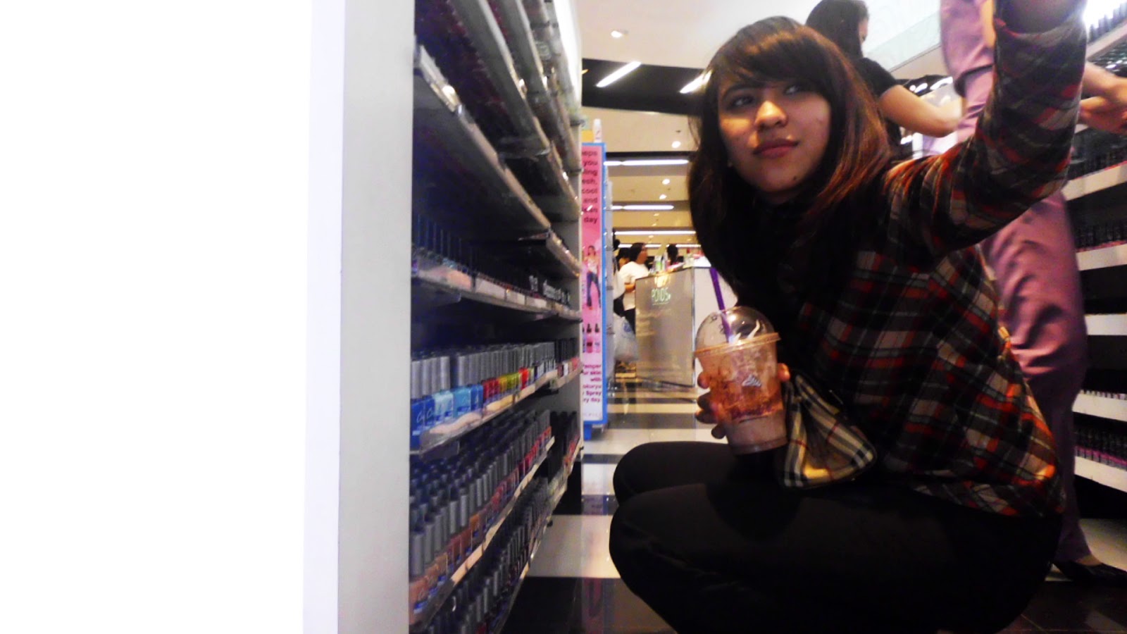 We obviously had more luck with buying nail polish.