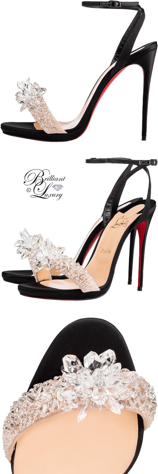 christian louboutin crystal queen