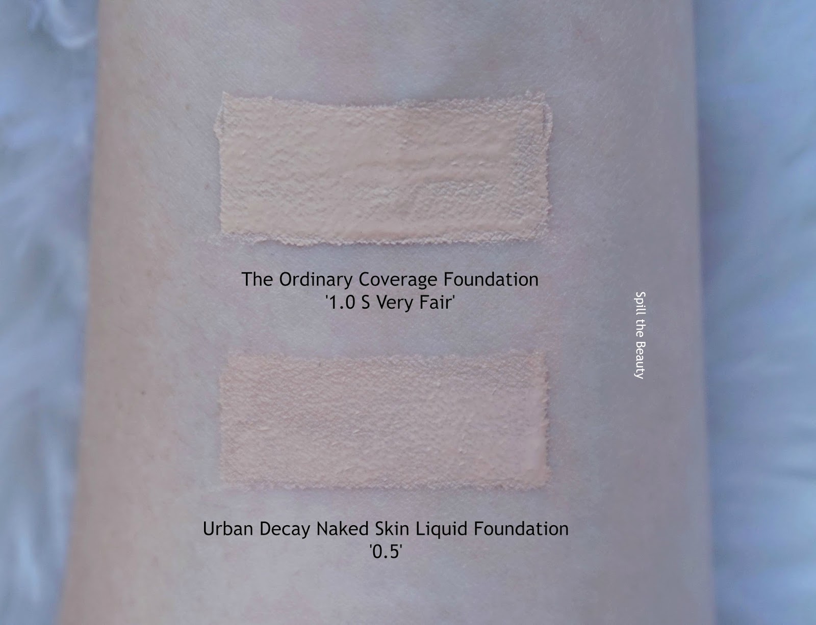 The Ordinary Coverage Foundation Review, Swatches, Before & After