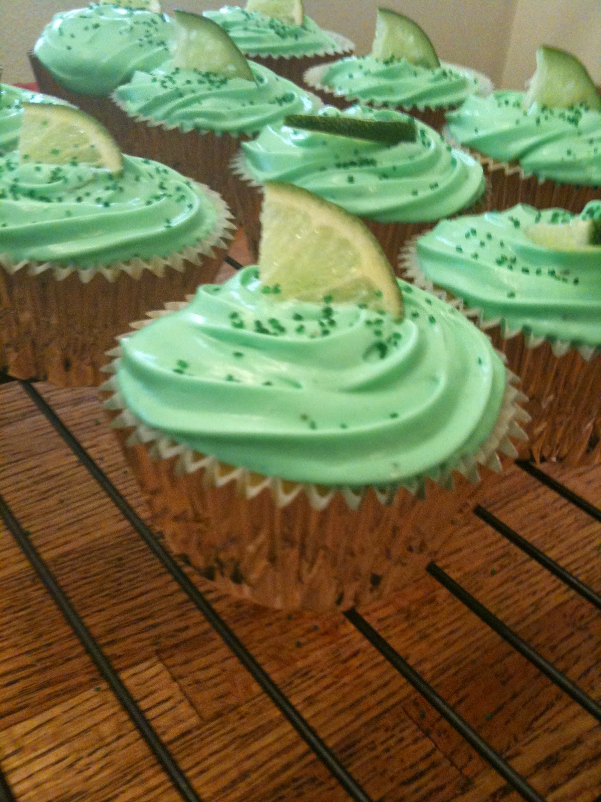 A Bohme Cooked Meal Margarita Cupcakes