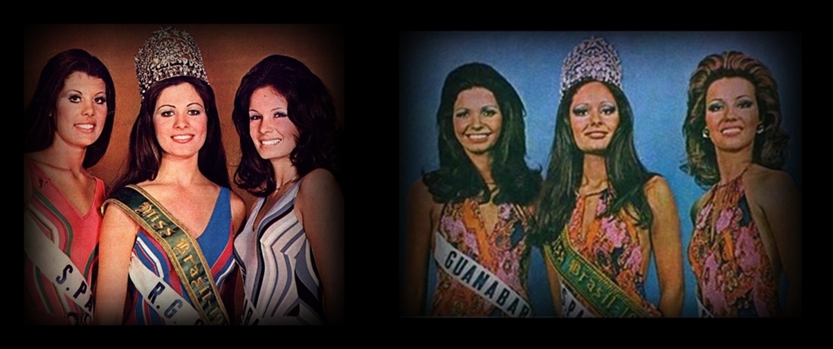 MISSES UNIVERSO BRASIL TOP TRES 1972 E 1973