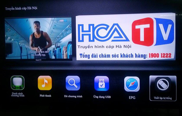 Hanoicab miễn phí phí sử dụng dịch vụ HD