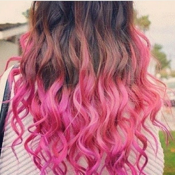 404 Sandy Ombre Hair Pink Brown Wavy Would Look Better Pink And