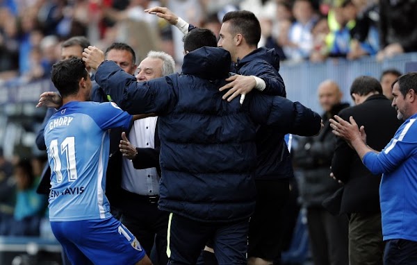 El Málaga rompe los malos resultados ante el Villarreal (1-0)